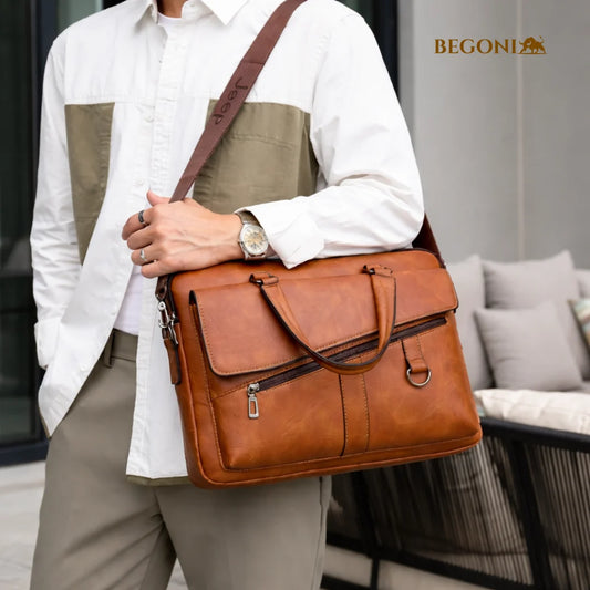 Bolsa Masculina de Ombro Executive Men
