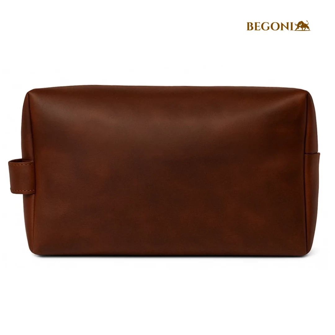 Necessaire Masculina Couro Legitimo Milano