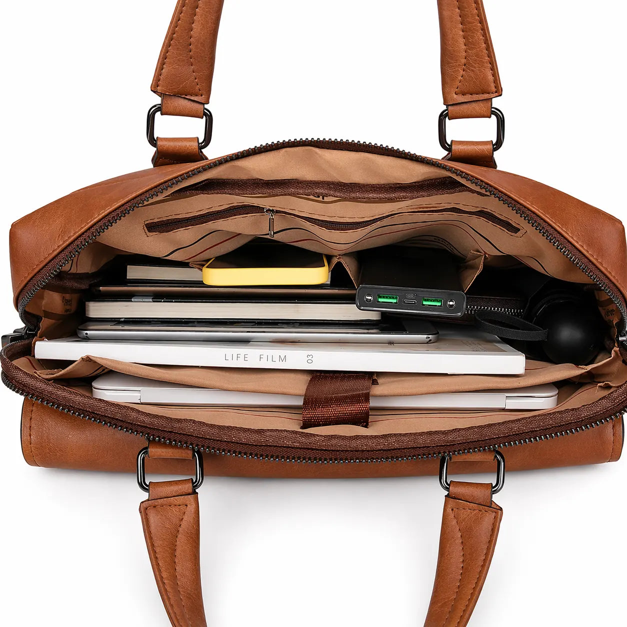 Bolsa Masculina de Ombro Executive Men