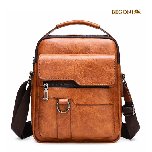 Bolsa Masculina em Couro Amsterdã