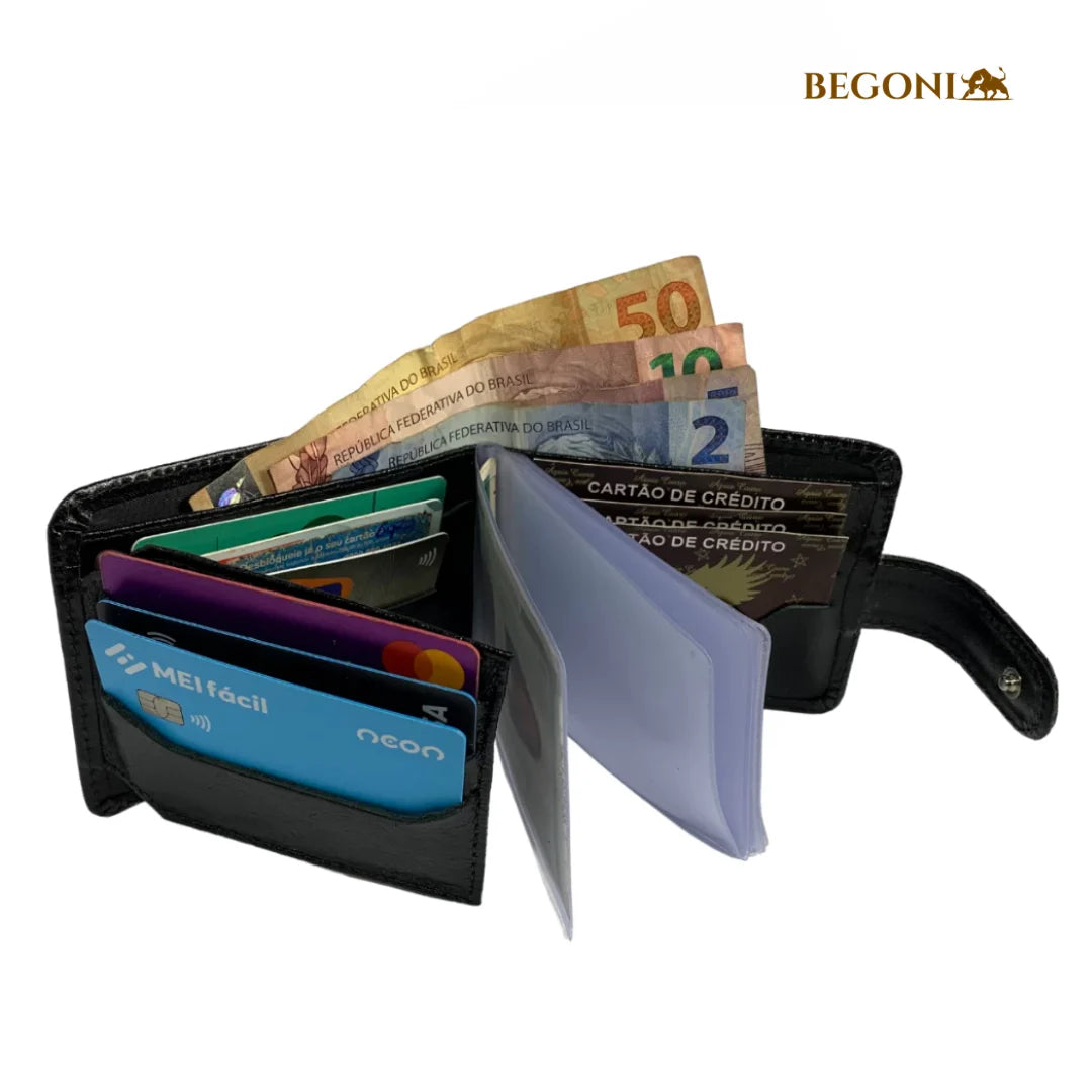 Carteira Masculina em Couro Eagle Leather
