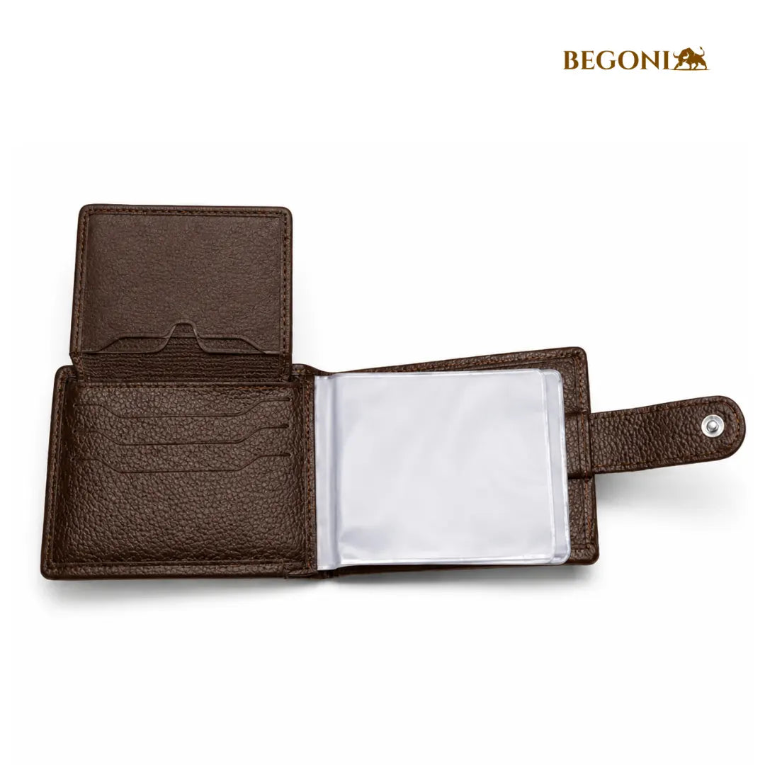 Carteira Masculina em Couro Magnum Signature