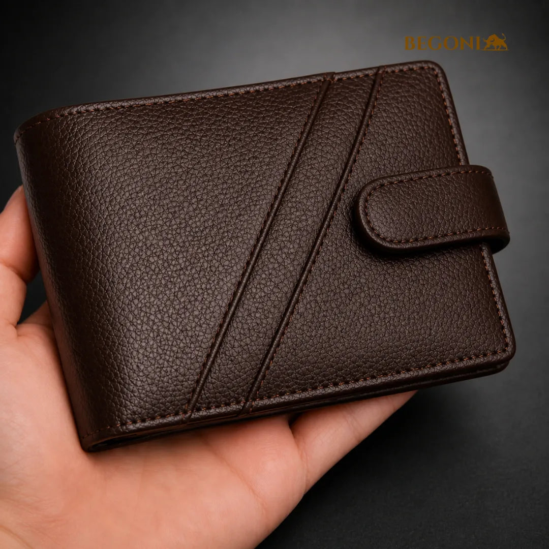 Carteira Masculina em Couro Magnum Signature