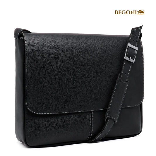 Maleta de Couro Preta Sterling Case
