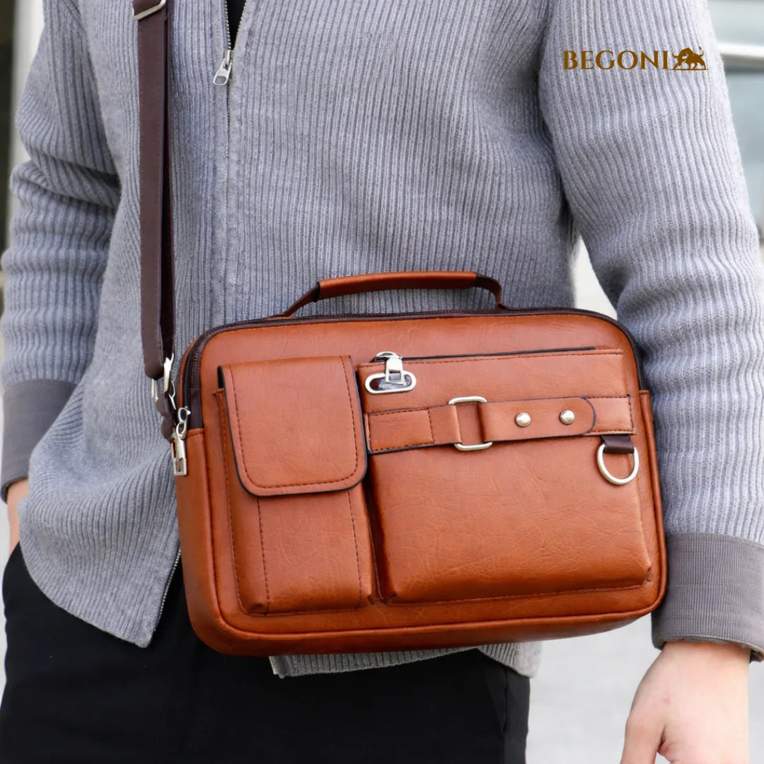Maleta de Couro Savile Row