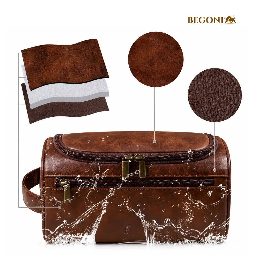 Necessaire Masculina Couro Good Doctor